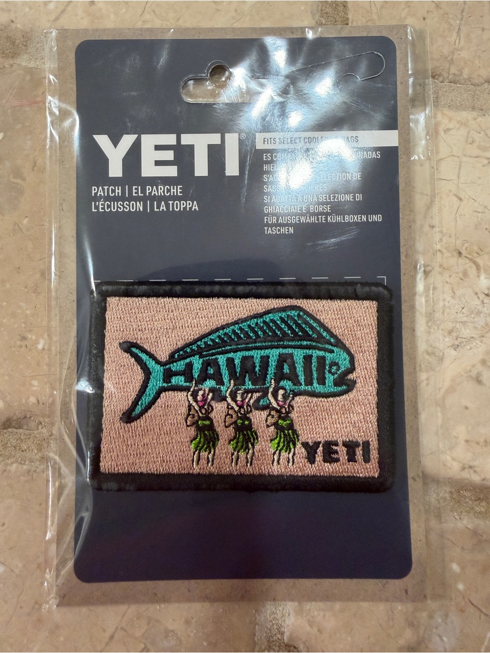 Yeti Hawaii Hula Patch Brand New Hawaii Exclusive